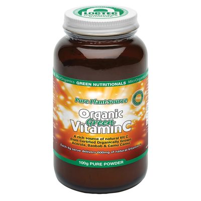 Organic Green Vitamin C | Powder | Pure Plant-Source